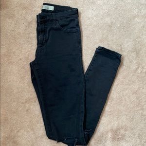 Black  Top shop stretch jeans